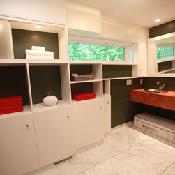 DIY Bath Crashers Magical Transformation - Bathroom Sinks