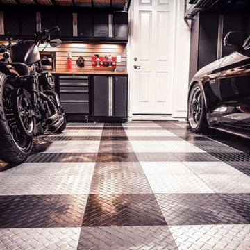 RaceDeck® Garage Flooring in the Patented DIAMONDtile - USA Made