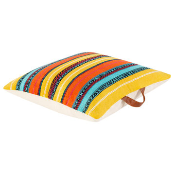 Toluca TOU-002 Pillow Cover, Yellow, 26"x26", Pillow Cover Only