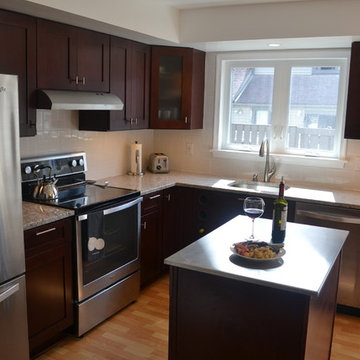 Cognac Shaker Kitchen