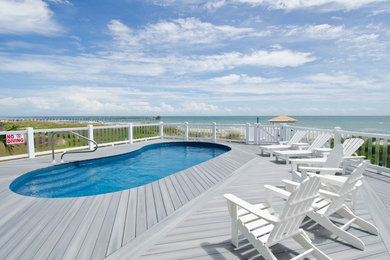 Pool - coastal pool idea in Other