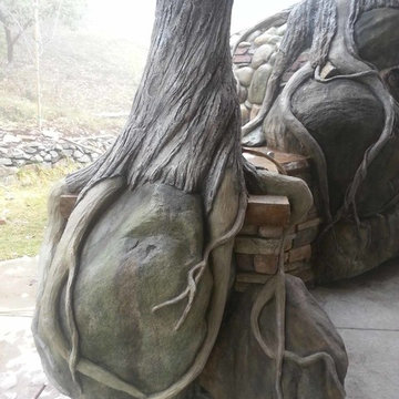 The Tree Shaped Wood Fired Pizza Oven by Natural Creations in Oregon