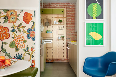 Kitchen - contemporary kitchen idea in Boston