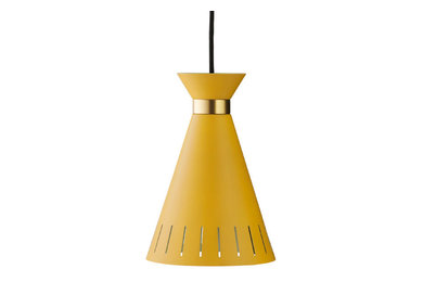 Yellow Cone - Pendant Lighting (Warm Nordic)