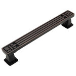 Cosmas - Cosmas 7155-128ORB Oil Rubbed Bronze Cabinet Pull - 5" (128mm) Hole Centers