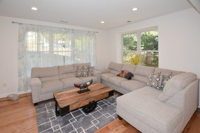 Inspiration for a timeless living room remodel in DC Metro