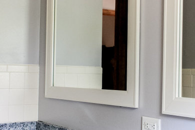 Example of a trendy bathroom design in Atlanta