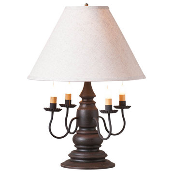 Harrison Lamp in Americana Black with Shade