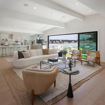 Expansive Bel Air Open-Concept Living Room Transformation