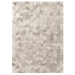 Exquisite Rugs - Natural Hide Cowhide Ivory Area Rug, 5'x8' - Our natural hide collection brings a sense of warmth and comfort with a modern flair to any room. Each rug is meticulously handcrafted from premium hair-on cowhide. Make a statement with clean lines and rich texture.