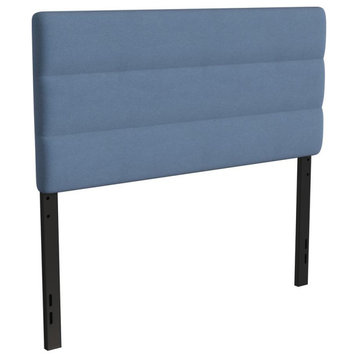 Paxton Full Channel Stitched Fabric Upholstered Headboard, Adjustable Height...