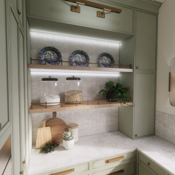 Pantry Design: 3D Rendering