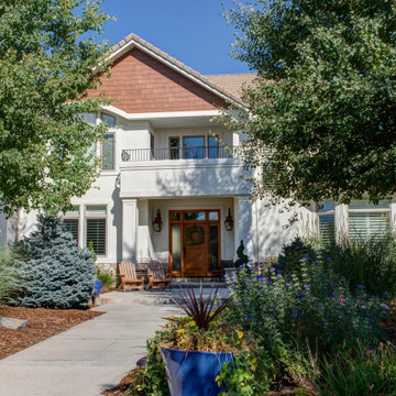 Longmont Gable Siding | WoodTone Shake Siding Accent