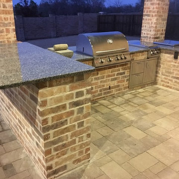 Flower Mound, outdoor kitchen