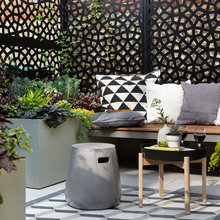 Garden Tour: A Tiny, L-shaped Space Becomes Practical and Chic
