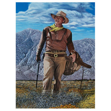 Mike Bennett John Wayne - Hondo Art Print, 9"x12"