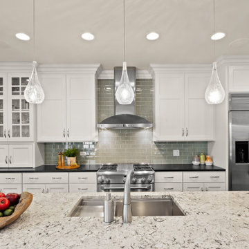 Extraordinary transitional home renovation