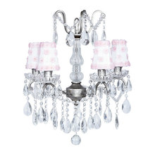 Girls room chandelier