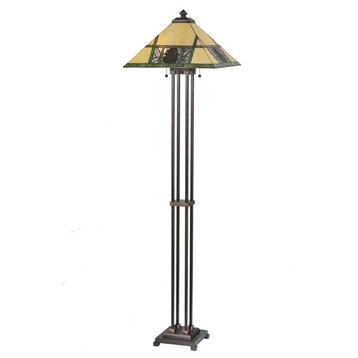 Meyda lighting 106488 63" High Pinecone Ridge Floor Lamp