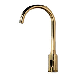 Fontana Gold Plated Motion Sensor Faucet - Kitchen Faucets