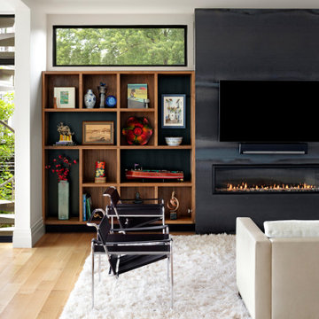 Discerning Living Room: Architectural Precision