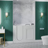 Left Drain Fully Loaded Walk-in Bathtub With Air and Water Jets, 2753 V2 Left Drain