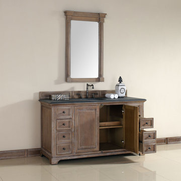 60 Inch Providence Driftwood Grey Single Sink Vanity