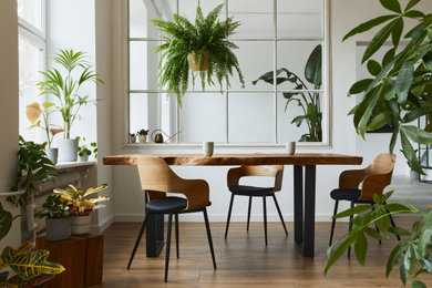 Inspiration for a dining room remodel in Seattle