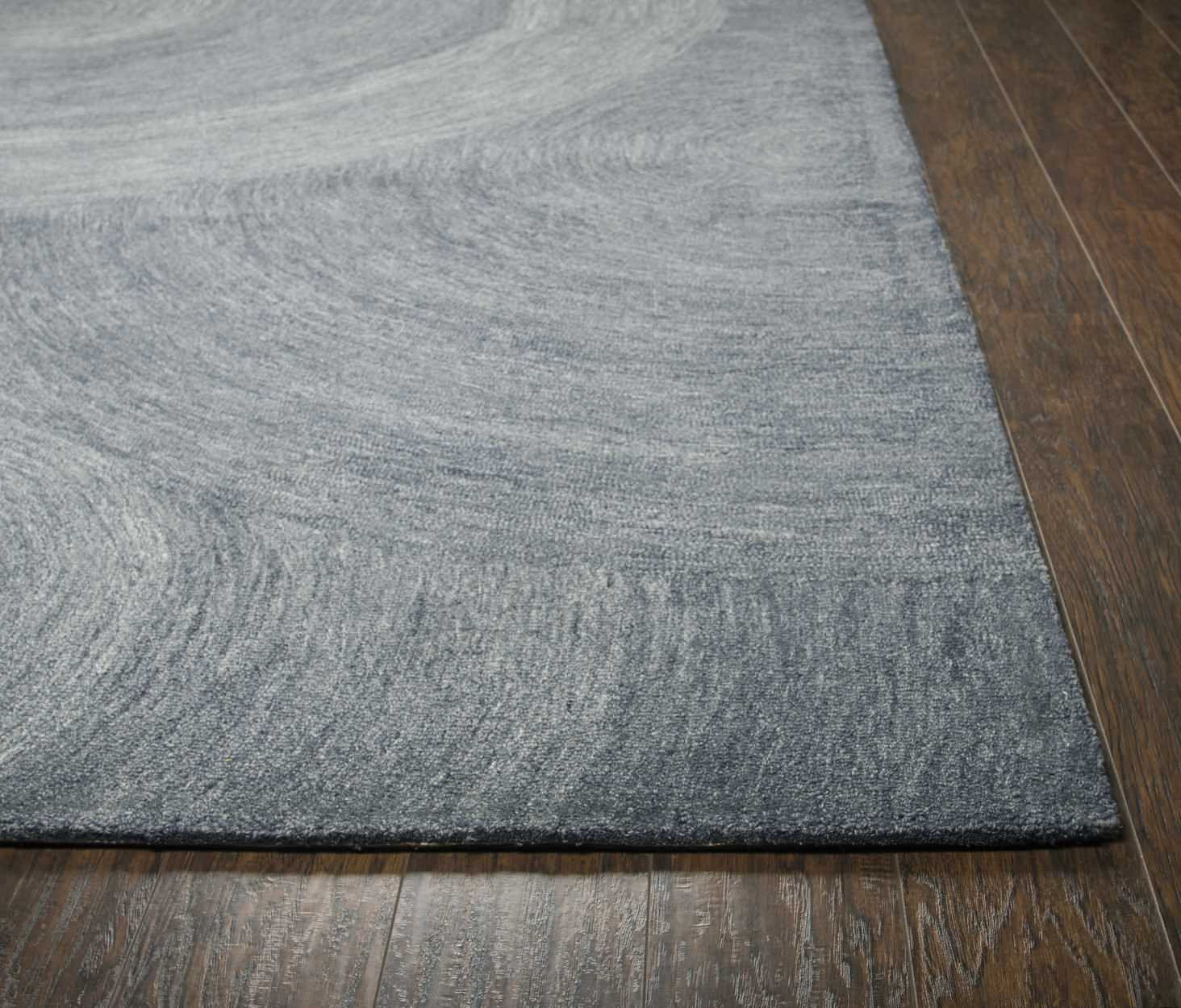 Rizzy Home BR801A Brindleton Area Rug Gray, 2'6