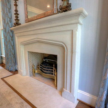 Stone Fireplace Mantels