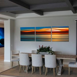 Aaron Chang Triptychs - Blue Crush - Photographs