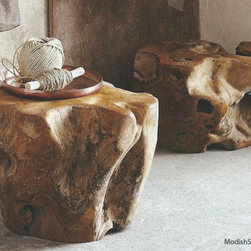 Roost Teak Root Table - SKU: F102 - Side Tables And End Tables