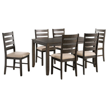 Picket House Furnishings Powell 7PC Dining Set-Table & Six Chairs