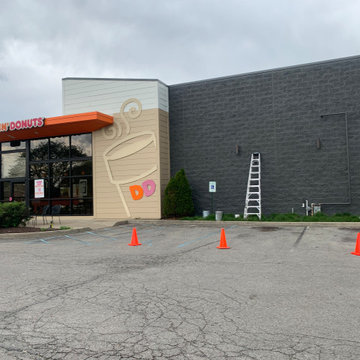Dunkin Donuts - Exterior Painting for one of our colleagues