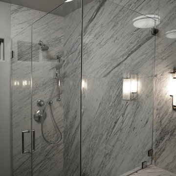Mammoth ArtDeco Bathroom by Erika Winters Design