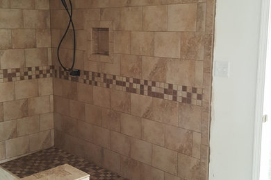 Howard lane bathroom/shower tile job