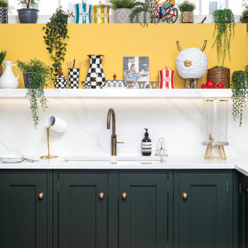 Eclectic Shaker Kitchen