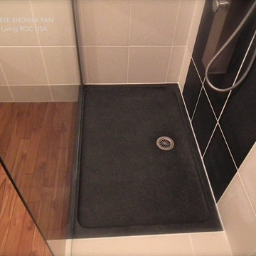 LIVING'ROC UK - OUR CLIENTS' INSTALLATIONS STONE GRANITE SHOWER TRAYS BASES