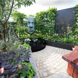 Raj Green Sandstone Setts - Paving, Stones & Walling