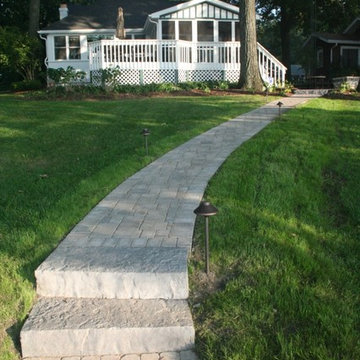 Delavan Lake Home Patio and Lake Access