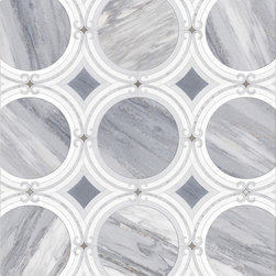 Scarlet Waterjet Mosaic - Wall And Floor Tile
