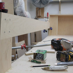 Maple loft bed with desk - Products