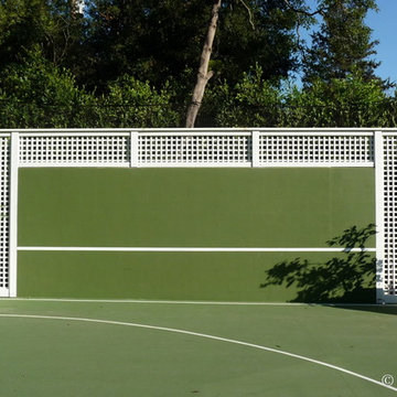 Finished: Sports court backboard