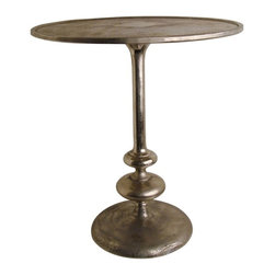 Camilla Nickel Accent Table - Side Tables And End Tables