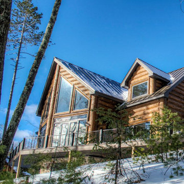 Concrete Log Siding Homes