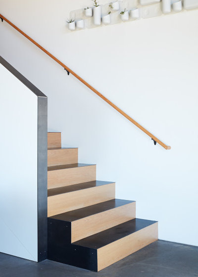 Modern Staircase by Klopf Architecture