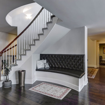 Basement Stairs and Bench Seat