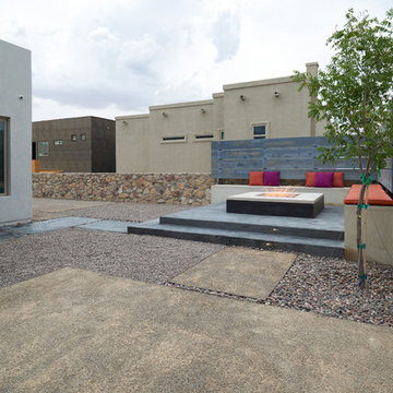 Westside El Paso Contemporary Outdoor Living