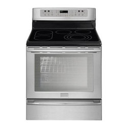 Frigidaire - Frigidaire Range. 30 in. 6.0 cu. ft. Electric Range with Self-Cleaning Convectio - Gas Ranges And Electric Ranges