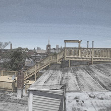 rooftop deck